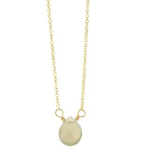 Judith Bright Elsy Necklace Grey Moonstone